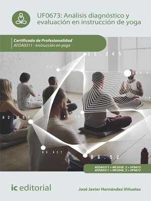 cover image of Análisis diagnóstico y evaluación en instrucción de Yoga. AFDA0311